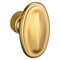 Baldwin Knob Lifetime Satin Brass Door Knobs Lifetime Satin Brass 5057 5057.044.MR - alternate 1